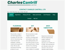 Tablet Screenshot of charlescantrill.com